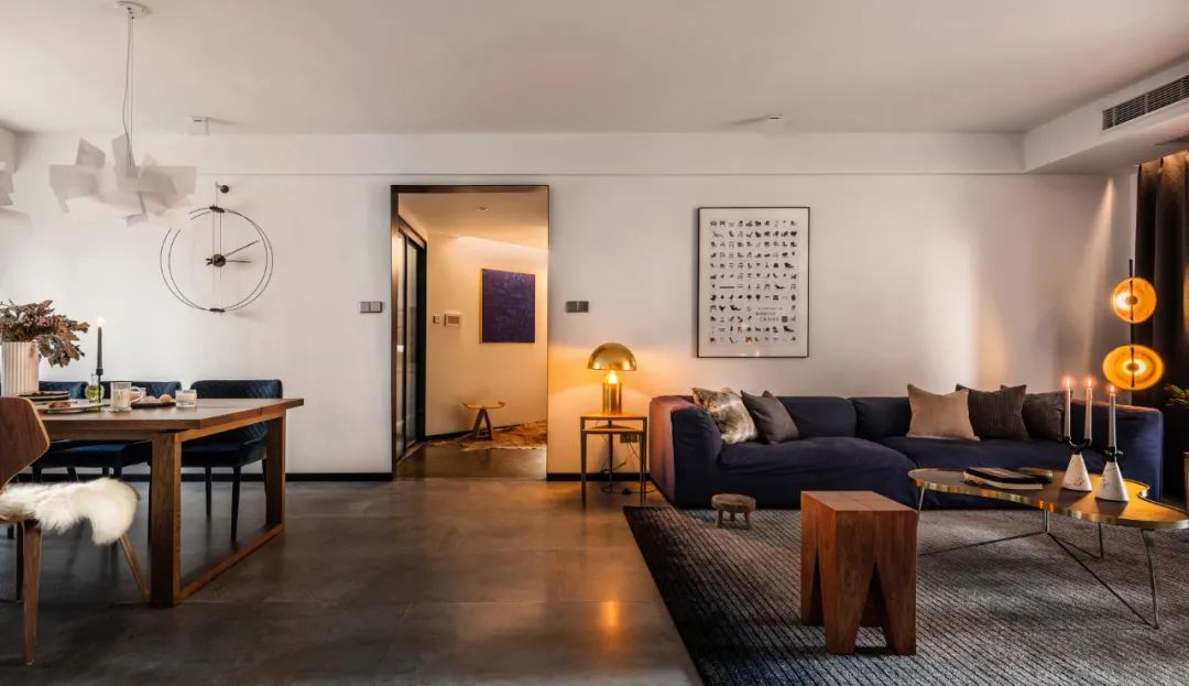 现代摩登风格室内设计家装案例-客餐厅 现代摩登风格室内设计家装案例-客餐厅