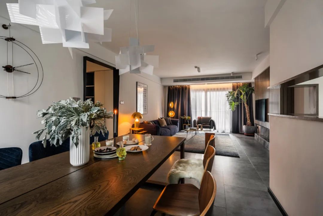 现代摩登风格室内设计家装案例-餐厅 现代摩登风格室内设计家装案例-餐厅