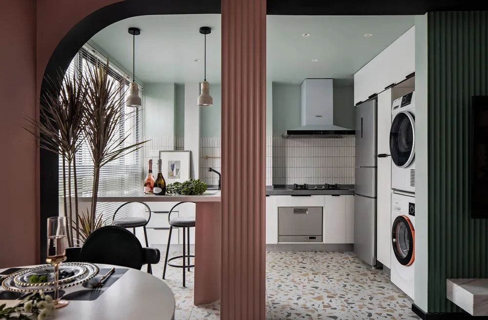 美式轻奢风格室内设计家装案例-厨房 美式轻奢风格室内设计家装案例-厨房