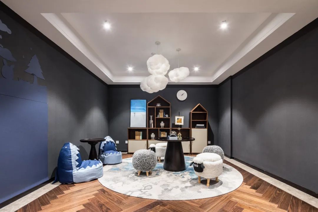 装修案例新中式风格室内装修效果图-儿童休闲区 装修案例新中式风格室内装修效果图-儿童休闲区