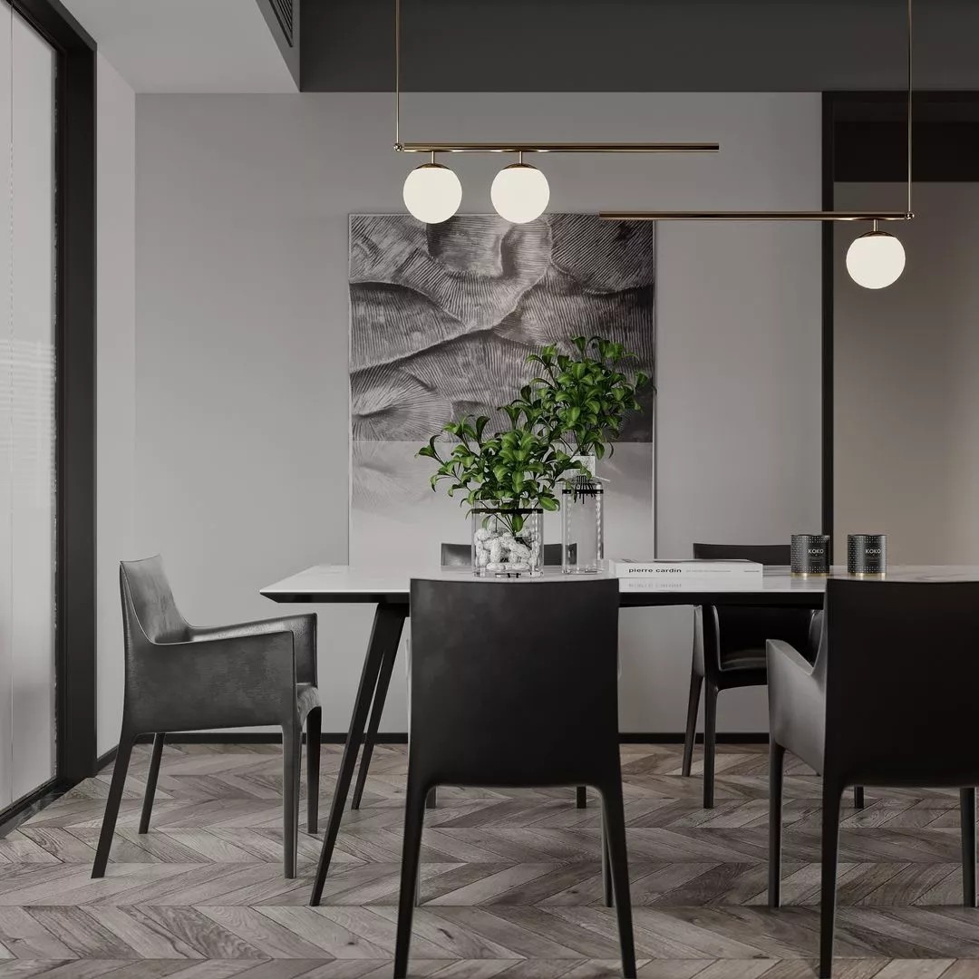 装修公司现代简约风格室内装修效果图-餐厅 装修公司现代简约风格室内装修效果图-餐厅