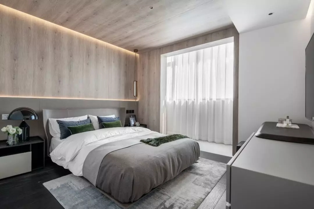 佛山装修公司现代前卫风格复式装修效果图-卧室 佛山装修公司现代前卫风格复式装修效果图-卧室